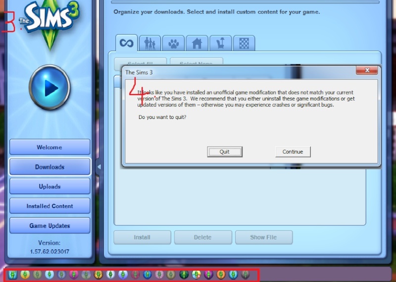 Sims 3 doesn't Work 3411