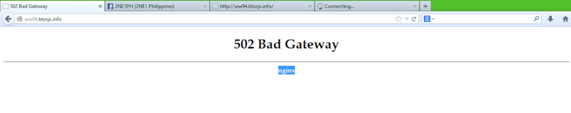 502 Bad Gateway and a WTF site Wtf_is10