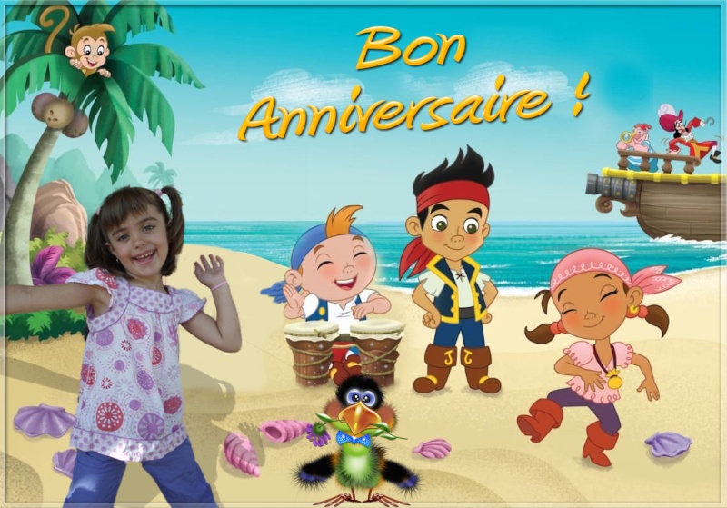 Anniversaire 5 ans Jake le Pirate 710c2b10