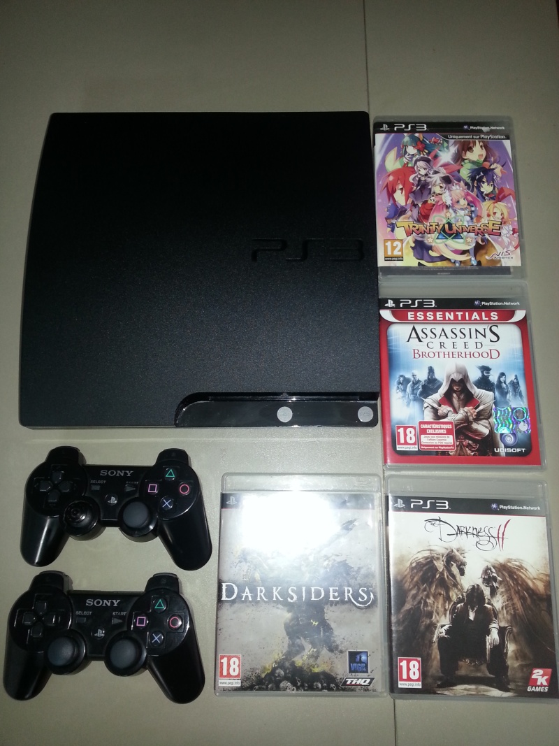 [VENDU] Playstation 3 Slim 320G + 5 jeux - URGENT - 20130916