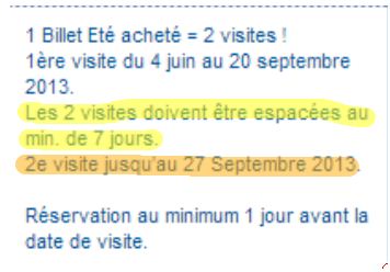 Billet 2jours/2parcs Captur12