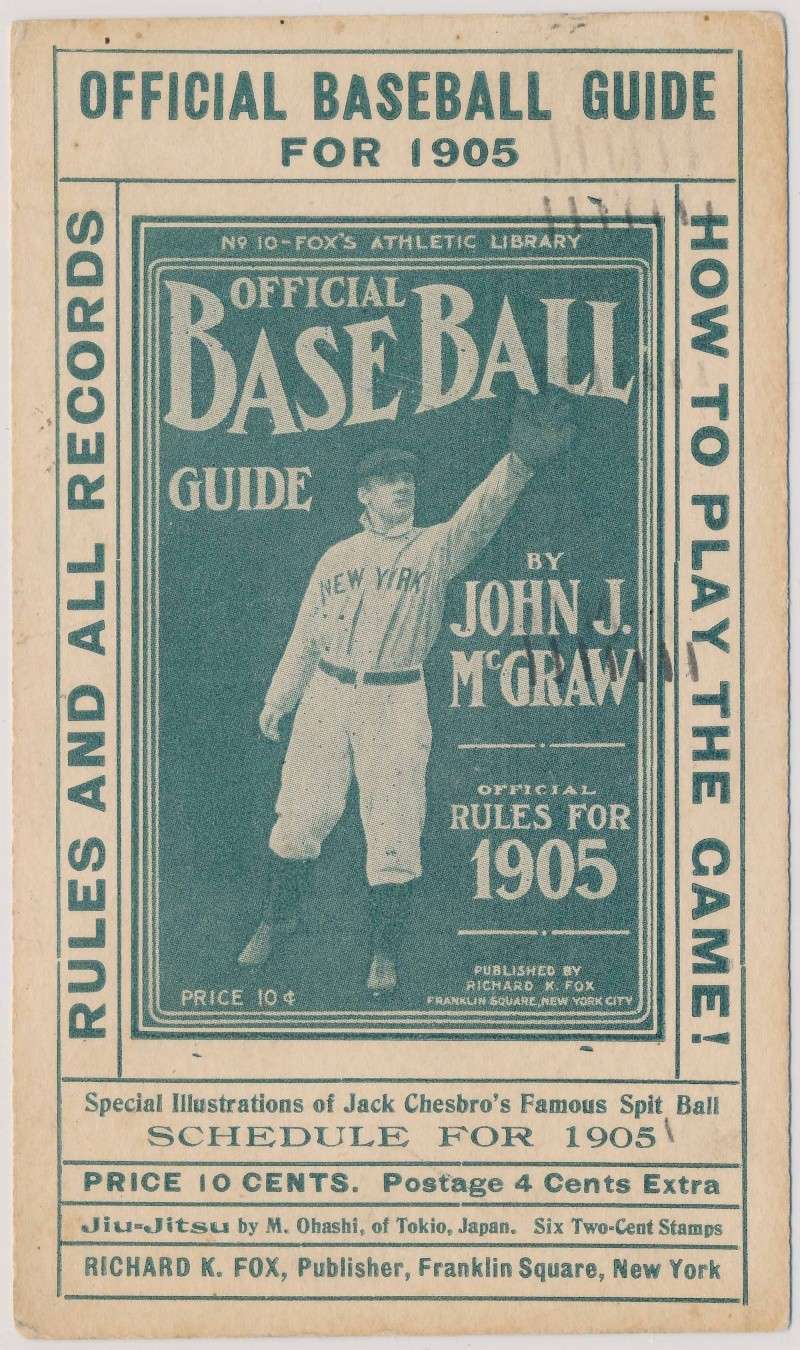 Baseball postcards! 1905_j10