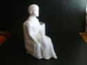 Haeger seated woman vase Heager10