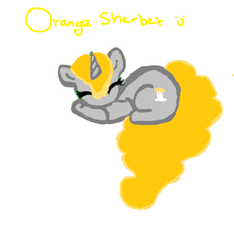 Orange Sherbert Heart_11