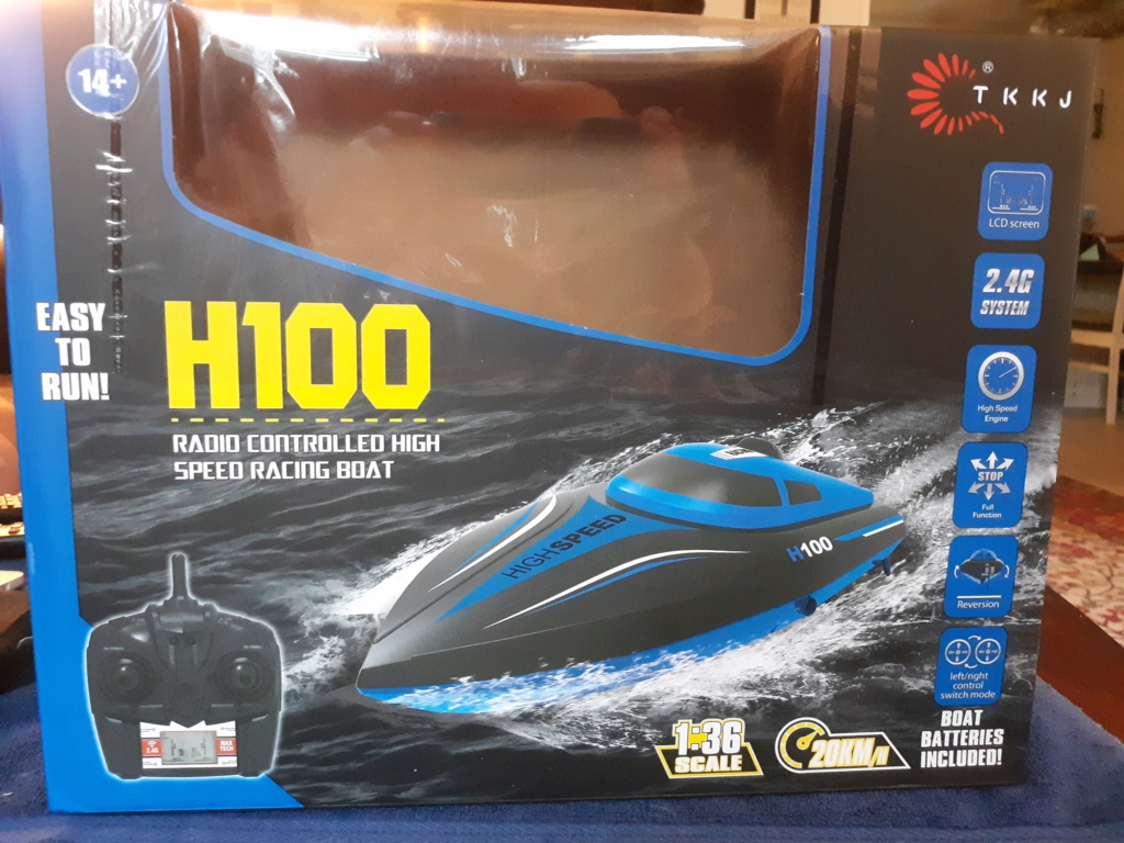 TKKJ H-100 RC speed-boat 20210612