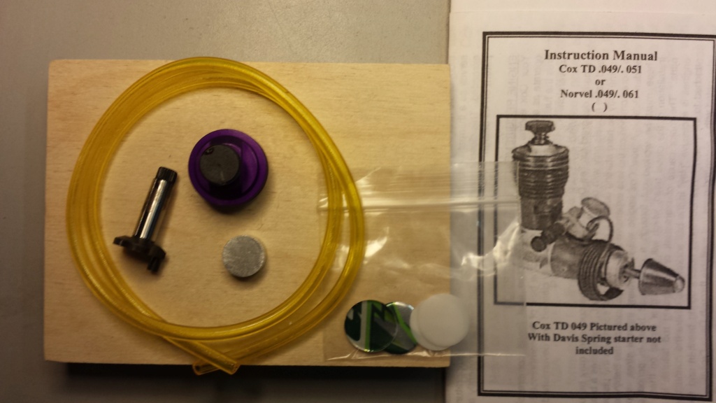 Micro 12VDC Generator with a Cox .049 Sure Start Diesel Engine - Page 30 Davis_10