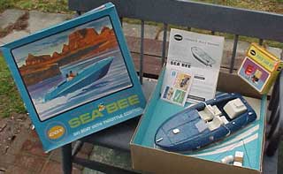 Sea Bee Boat Cox Display Stand 