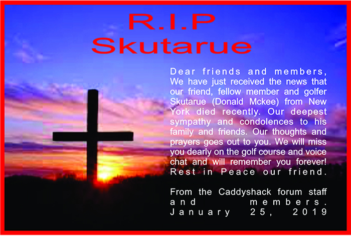 Caddyshack Memorial Tournament Skutur13