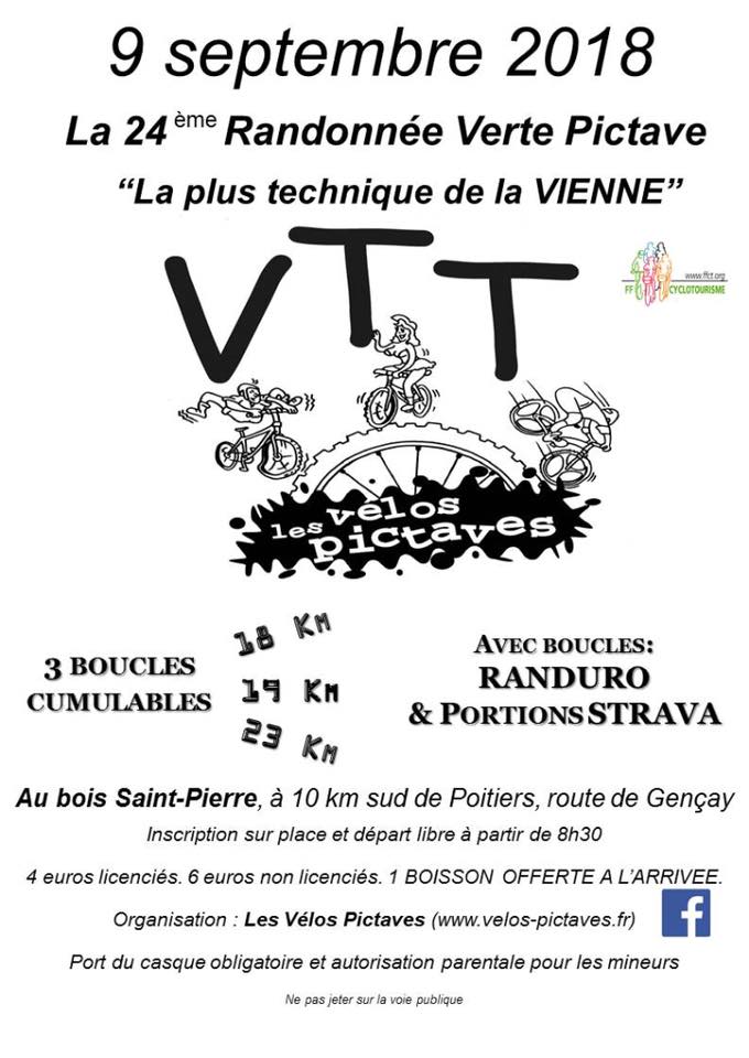 Randonnée VTT des vélos Pictaves 39557910