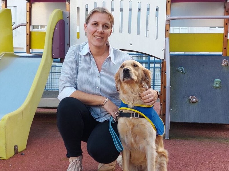 Bretagne : à la gendarmerie, la chienne Rumba aide les enfants à libérer leur parole  3114