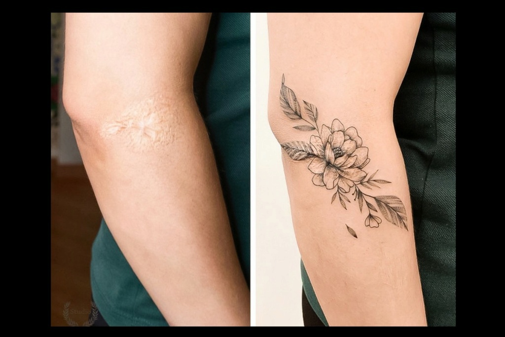 Une artiste réalise des tatouages sur des cicatrices afin que les personnes puissent s’en vanter 384