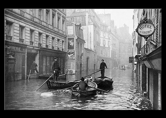 27 janvier 1910: Pic de Crue de la Seine 519