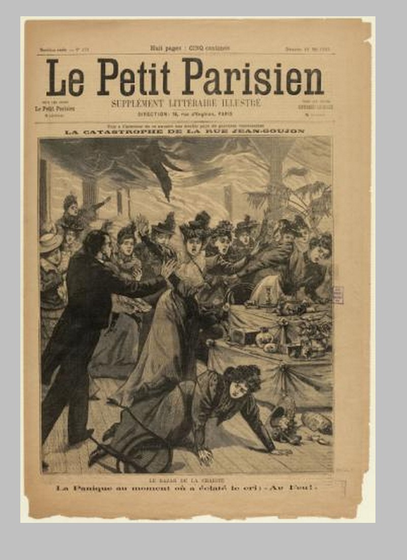 4 mai 1897 : incendie du Bazar de la Charité à Paris Sans3226