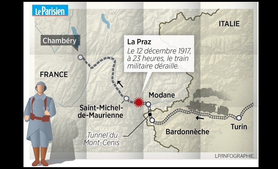 En 1917, en Savoie, le pire accident de train jamais survenu en France Sans3873