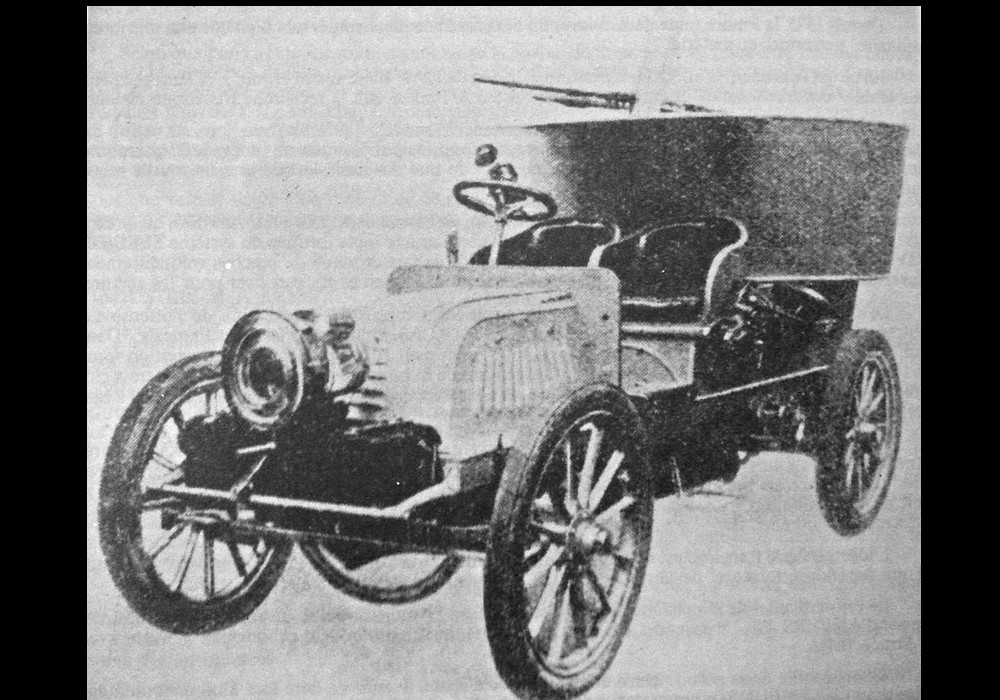 Automitrailleuse Charron modèle 1906 Sans4239