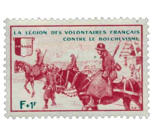 La « Légion des Volontaires Français contre le bolchevisme » (LVF)  Sans4298