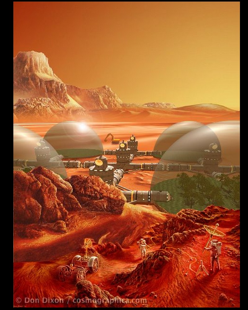 La planète Mars est en feu ! Sans4484