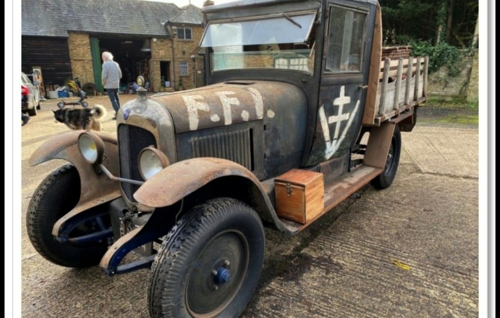 Une rarissime Citroën utilisée par la Résistance et les Forces libres de l'Intérieur mise en vente ... en Grande-Bretagne ! Sans5688