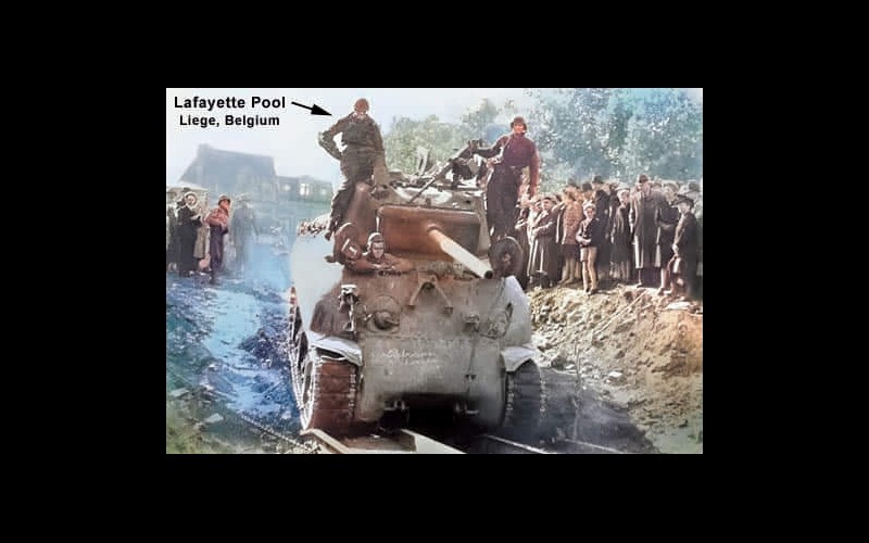 Avez-vous entendu parler de Lafayette Green Pool, le "cow-boy", as tankiste ayant aussi inspiré le personnage de "Wardaddy" dans le film Fury  Sans5953
