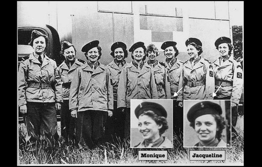 Monique et Jacqueline Bardet, sœurs & Marinettes, les premières infirmières de la 2e Division Blindée de Leclerc Sans6960