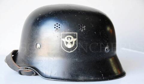 casque police allemande WW2