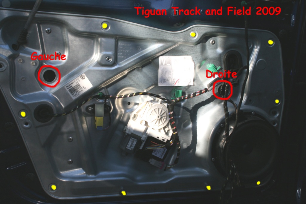 Tiguan 2009 - Besoin Aide démontage pour changement serrure coté conducteur  - Volkswagen Tiguan - Forum