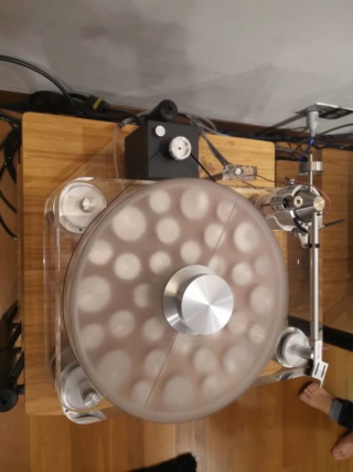 Basis Audio 2800 signature Diamond Signature Vacuum Turntable in Clear Acrylic (Used) 568b9510