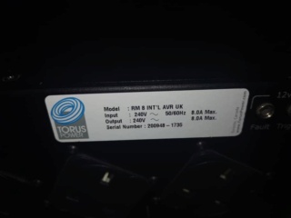 SOLD - TORUS Power RM 8 Int’l UK (Used) C3674e10