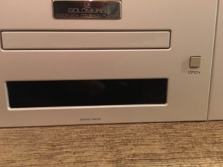 SOLD - Goldmund EIDOS-20A sacd player (Used) D72a5a10