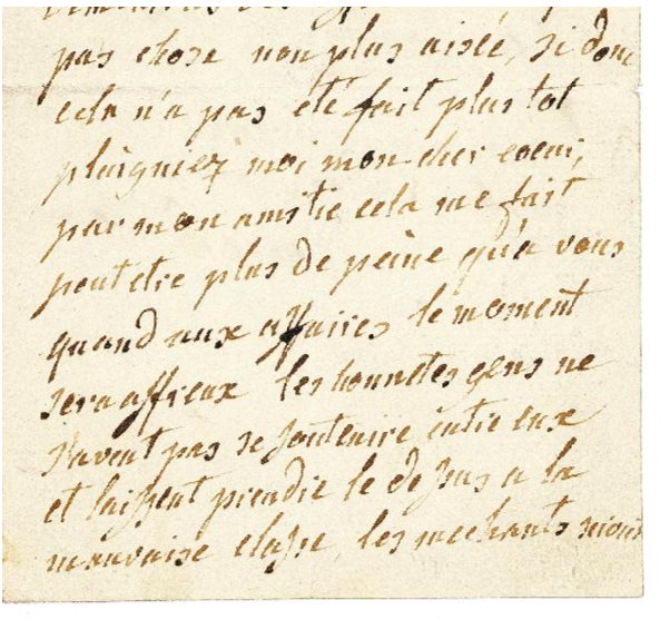 Une lettre inconnue de Marie-Antoinette à Madame de Polignac ?  Tzolzo43