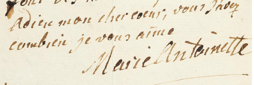 Une lettre inconnue de Marie-Antoinette à Madame de Polignac ?  Tzolzo52