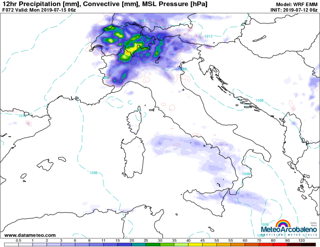 Spazzata temporalesca con rinfrescata tra domenica 14 sera e martedi 16 Luglio 14a10