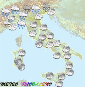 Mappe Italia fine settimana 20200210