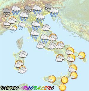 Mappe Italia fine settimana 20200310