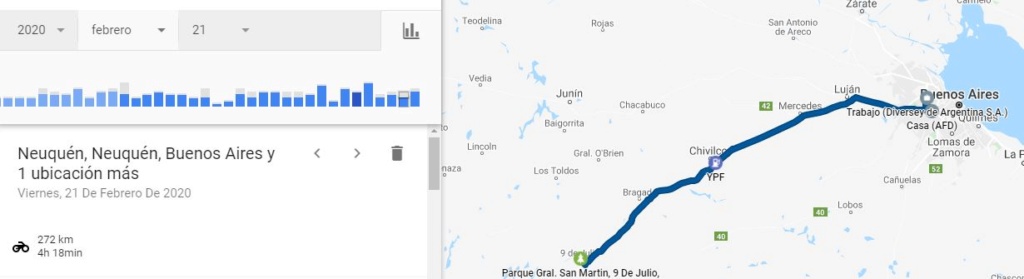 De Buenos Aires a Neuquén por todas las rutas: primer viaje largo de Johe y El Francés Dia_110