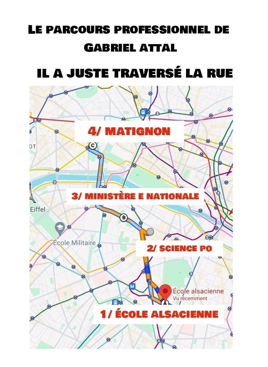 Il suffi de traverser la rue  ...Macron muse des créatifs - Page 3 Attal_10
