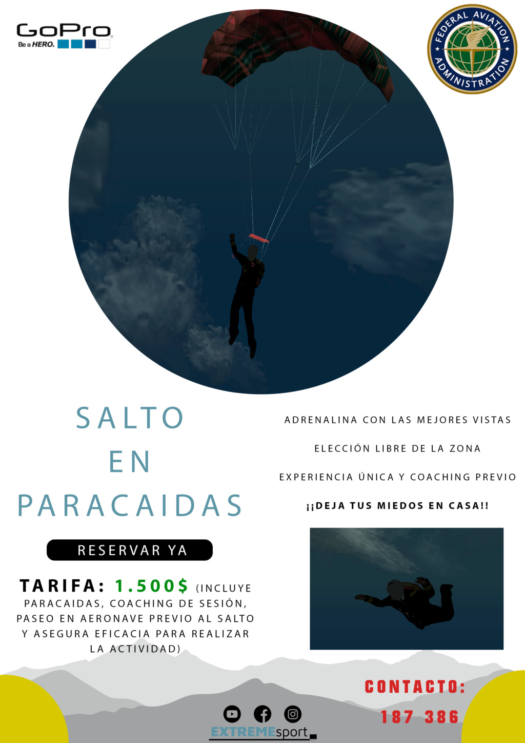 [ACTIVIDAD] SALTO EN PARACAIDAS || FAA Paraca10