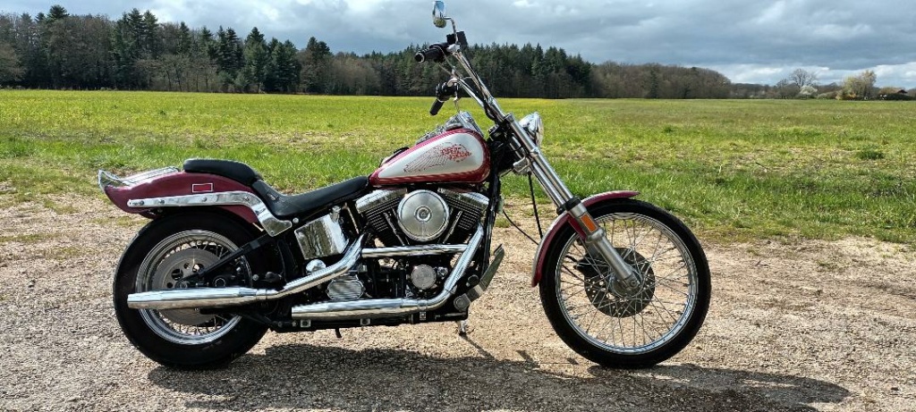 Ma nouvelle vielle harley 1340 fxst 1987 134010