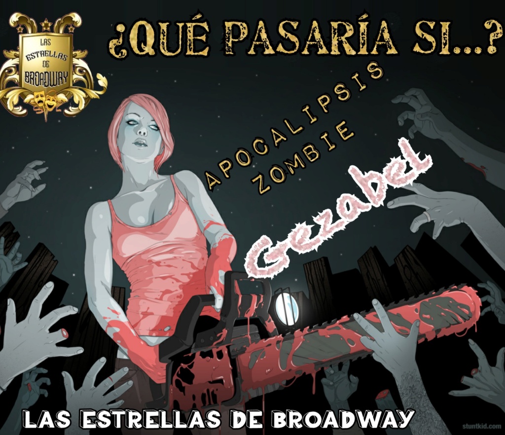 ESTRELLAS DE BROADWAY CON MAS FUERZA QUE NUCA entrega de firmas apocalipsis zombie 20220416