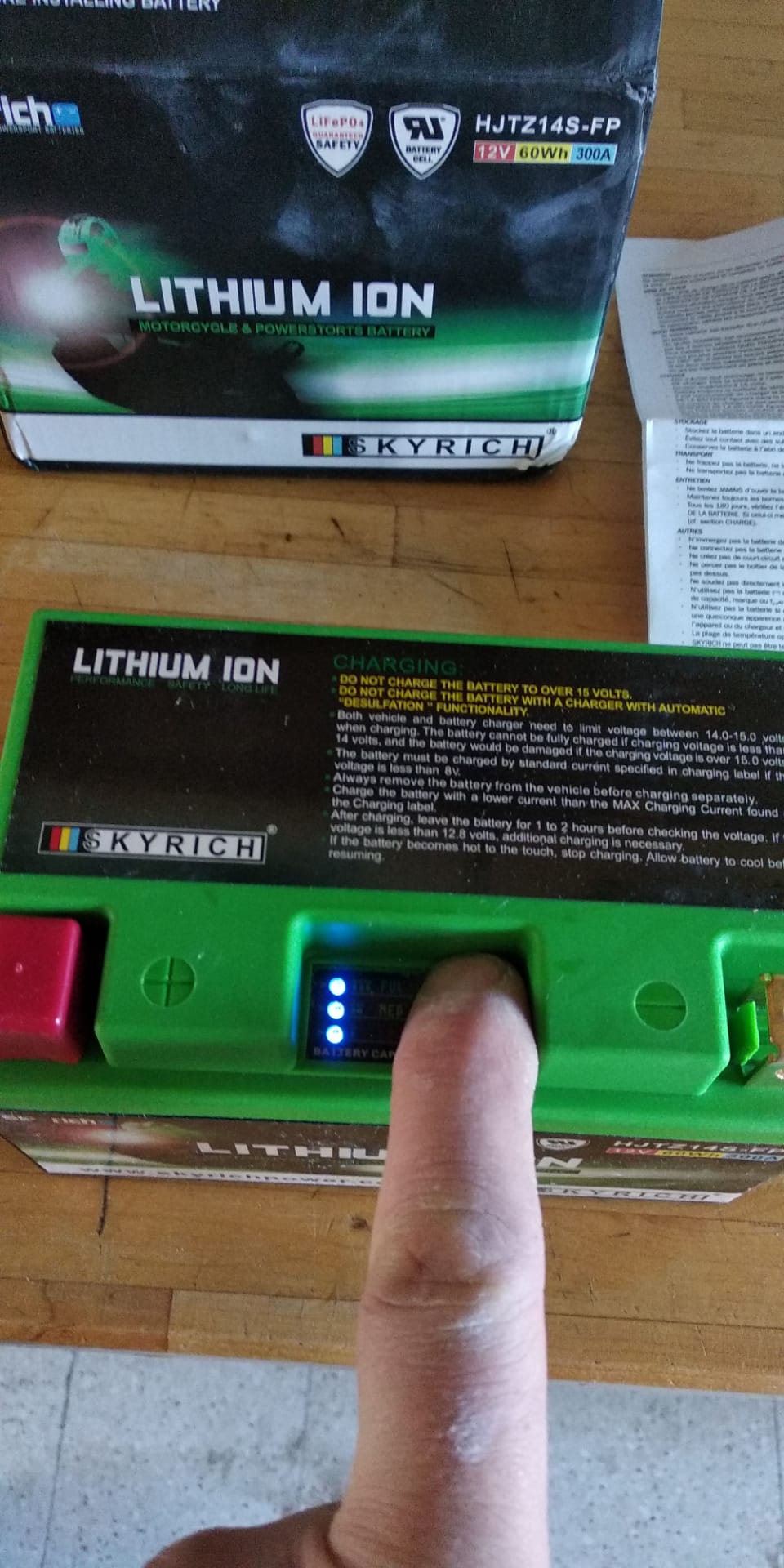 recensement batterie au lithium Whatsa12