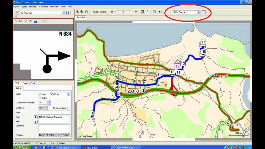 Tripy et cartographie Maxres10