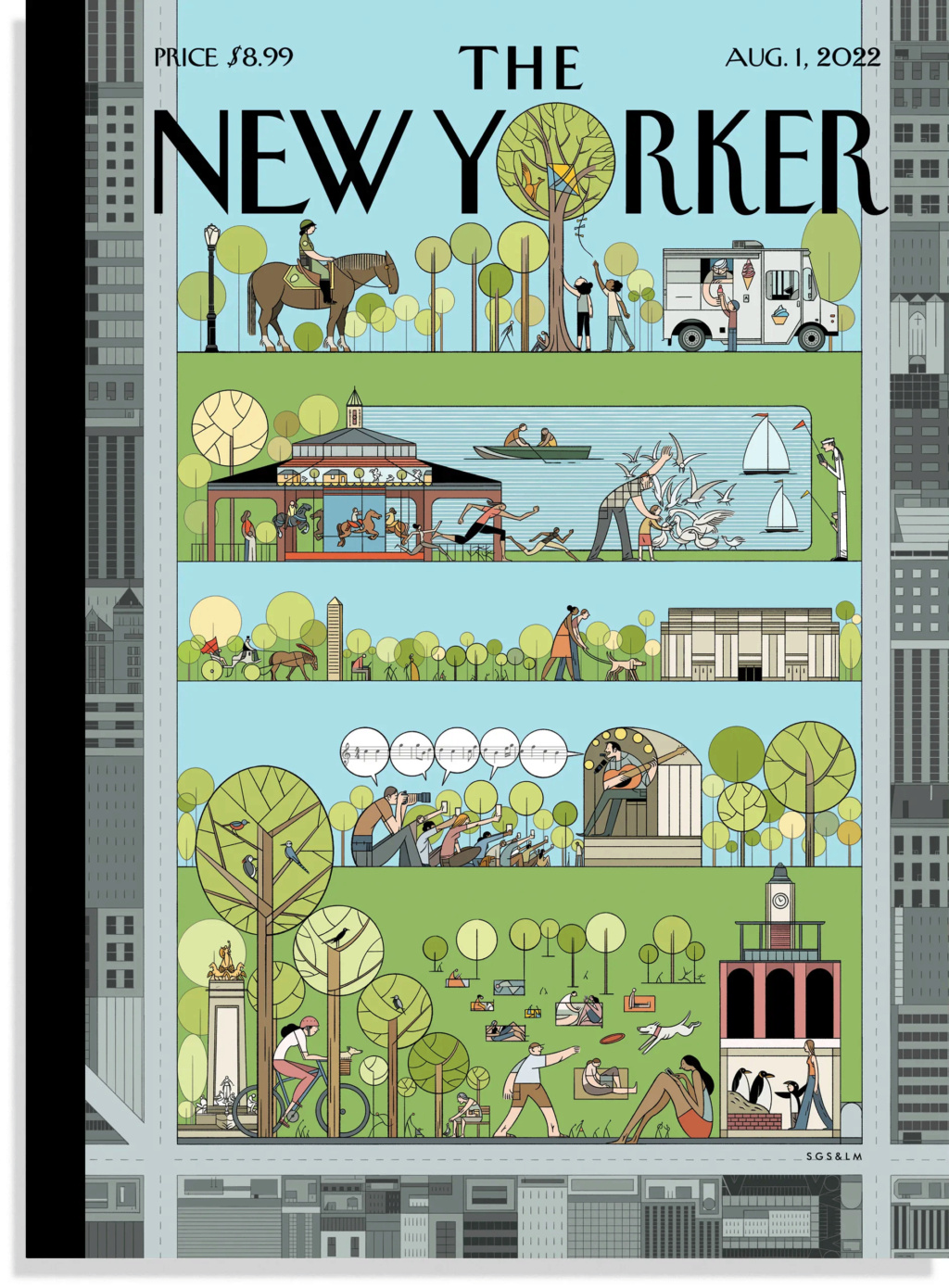 The New Yorker : Les couvertures - Page 3 Sergio10