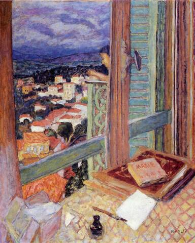 Pierre Bonnard、PERSONNAGES DANS UN PARC Pierre Bonnard Le parc, 1902, 60×64 cm : Descriptif de l