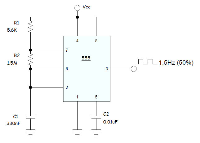 [Série 2 et monos] Fabriquer une centrale clignotante pour LED 15hz10