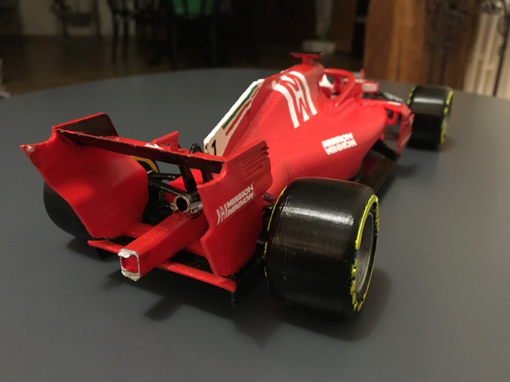 F1 Ferrari SF71H 2018 [impression 3D 1/20°] de gphilips 10427210