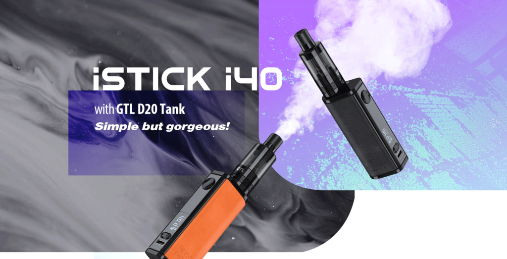 le kit Istick i40 d'Eleaf : le retour de la petite box pour tout le monde Istick10