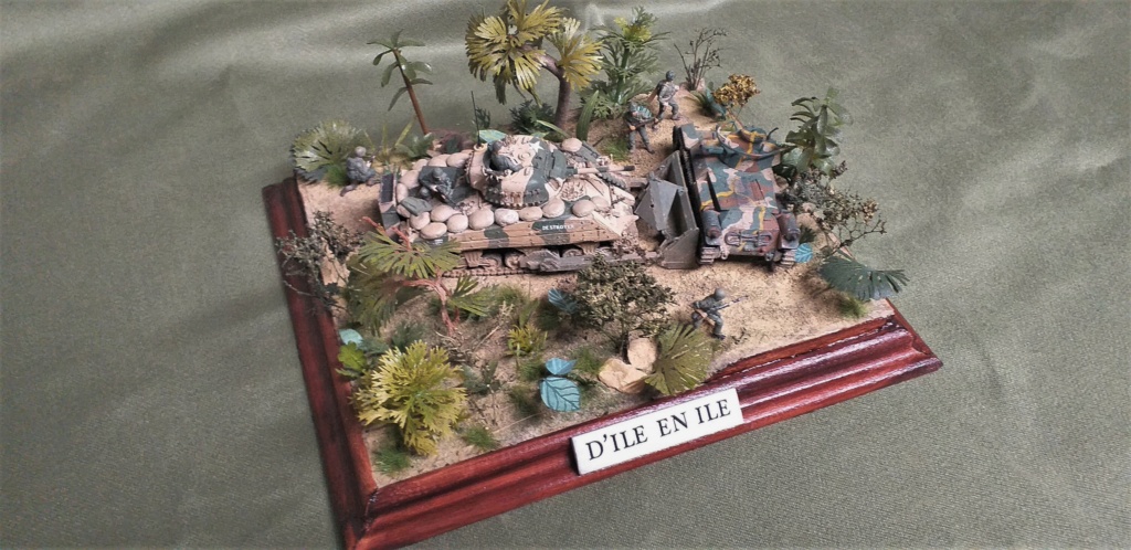 <<D'ÎLE EN ÎLE>> dio términé SHERMAN M4A2 dozer + CHI-HA type97 (early version) D_zule12