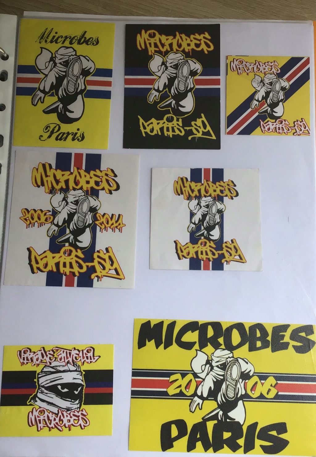 Microbes paris 2006 ( 33 sticks ) 60f40a10