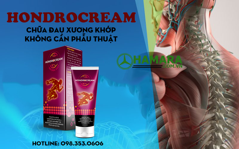 Tuýp kem bôi Hondrocream xương khớp có tác dụng gì ? Hondro10