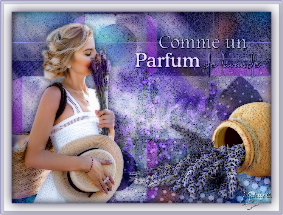 Parfum de lavande Commeu10